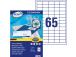 Tarratarra AVERY Economy 38x21,2mm 65 arkilla 100 arkkia