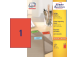 Tarratarra AVERY Zweckform 210x297mm 100 arkkia punainen (3470)