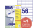 Kopio-lasertarra 52,2x21,2mm 100 arkkia/ltk. ZW 3668E 56-osainen