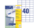 Tarratarra AVERY Zweckform 52,5x29,7mm 100 arkkia (3651)