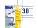 Tarratarra AVERY Zweckform 70x29,7mm 100 arkkia (3489)