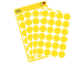 Tarratarra AVERY Zweckform Q18mm keltainen 96kpl (3007)