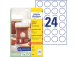 Tarratarra AVERY Zweckform Q40mm 10l pakkaus irrotettava (5080)