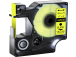 Kleepkirjalint/markeerimislint DYMO A45018 12mm must/kollasel analoog