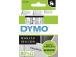 Kleepkirjalint/markeerimislint DYMO D1 45010 12mm x 7m must/läbipaistev