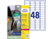 Kopio-lasertarra erittäin kestävä 45,7x21,2 L7911-10 Avery Zweckform