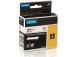 Kleepkirjalint/markeerimislint DYMO Rhino Polyester 18484 19mm must/valge