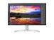 LCD-monitori LG 32UN650K-W 31.5" 4K-paneeli IPS 3840x2160 16:9 5 ms Kaiuttimet Korkeussäädettävä Kallistus...