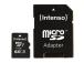 MUISTI MICRO SDXC 64GB C10/W/ADAPTERI 3433490 INTENSO