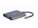 I/O-SOVITIN USB-C HDMI/USB3/6IN1:EEN A-CM-COMBO6-01 GEMBIRD