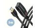 KAAPELI USB3.2 A-M/A-F AKTIIVINEN/5M ADR-305 AXAGON