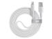 Kaapeli USB-A TO LIGHTNING 1.2M valkoinen PS6008 RIVACASE