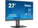 LCD-monitori IIYAMA 27" Business Panel IPS 2560x1440 16:9 100Hz Matta 0,4 ms Kaiuttimet Swivel Pivot...