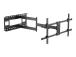 TECHLY Wall Bracket ulosvedettävä varsi