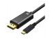 ART CABLE USB-C shakki - DisplayPort 1.4
