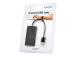 GEMBIRD USB 2.0 4-porttinen keskitin, musta