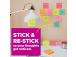 Viestilappukuutio 51x51 Post-it Super Sticky Marrakesh