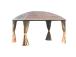 Katos SUNSET 3x4xH2/2,7m, ruskea/beige, alumiini, polyesterikangas