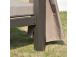 Lebola MOROCCO 200x188xH210cm, ruskea/beige, teräs, polyesterikangas