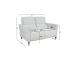 Sohva MIAMI 2-istuttava sähkökäyttöinen lepotuoli 154x92xH99cm, vaalea beige