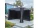 Polyesteriverhot kuomulle MIRADOR-111 3x4m, musta