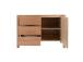 Rungot GARDENIA 108x43xH80,5cm, tammi
