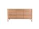 Rungot GARDENIA 143x43xH80,5cm, tammi