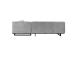 Kulmasohva HASSO PN 272x95/240xH79cm, harmaa