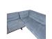 Kulmasohva HASSO PN 272x95/240xH79cm, hopeanharmaa