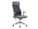 Työtuoli ELMER 67x62xH113-124cm, harmaa / musta