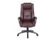 Työtuoli CALVIN, 81x65xH114-121,5cm, tummanpunainen, keinonahkaa, muovia
