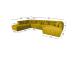 Kulmasohva FORTE U-muotoinen VN 374x242/162xH76cm, ruskeankeltainen