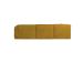 Kulmasohva FORTE U-muotoinen VN 374x242/162xH76cm, ruskeankeltainen