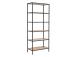 Hylly HEDVIG 63x33xH152cm, saari/musta