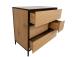 Lipasto HEDVIG 70x40xH74,5cm, saari/musta