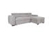 Kulmasohva ODELIA PN 252x165xH82/100cm, harmaa, harmaa