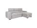 Kulmasohva ODELIA PN 252x165xH82/100cm, harmaa, harmaa