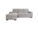 Kulmasohva ODELIA VN 252x165xH82/100cm, harmaa