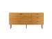 Lipasto LINE 150x40xH74cm, melamiini tammenkuorella