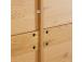 Lipasto LINE 120x40xH75cm, melamiini tammenkuorella