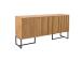 Lipasto HAMPTON 160x40xH80cm, melamiini tammenkuorella