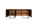 Lipasto HAMPTON 160x40xH80cm, melamiini tammenkuorella
