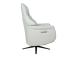Nojatuoli DAYANA sähköinen lepotuoli 74x84xH115cm, beige nahkaa