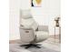 Nojatuoli DAYANA sähköinen lepotuoli 74x84xH115cm, beige nahkaa