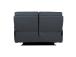 Sohva BOWEN 2-istuttava sähkötoiminen lepotuoli 150x86xH102cm, tummanharmaa luonnon nahka