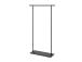 Stange FRANY 96x30xH162cm musta, teräs, laminaattilevy