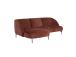 Kulmasohva ASHLEY VN 258,5x167xH79cm, bordoo, kulmasohva ASHLEY VN 258,5x167xH79cm, bordoo