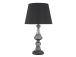 Pöytävalaisin LUXO H64cm, musta, E27