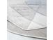 Matto DIXIE CARVED-3, 120x120cm, harmaa/beige