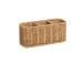 Topit BASILE 23x9xH10cm, vaaleanruskea